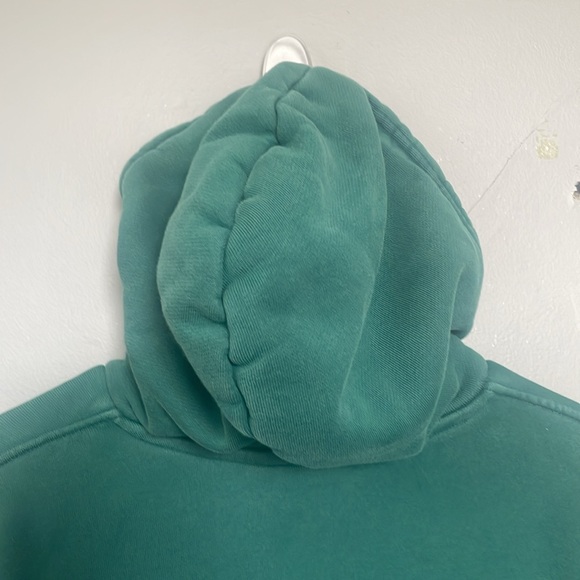 Adidas Men’s Small Forrest Green Logo trefoil Hoodie Sweatshirt street sporty - Picture 7 of 10